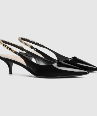 Gucci Signoria slingback pump