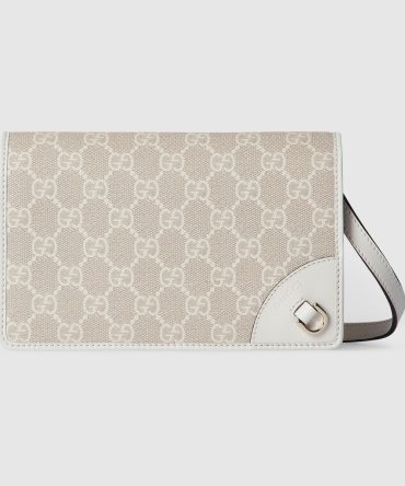 Gucci GG Emblem Super Mini Shoulder Bag