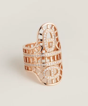 Chaine dancre Divine ring, very large model