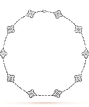 Vintage Alhambra necklace, 10 motifs