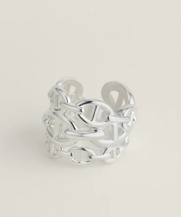 Chaine dancre Enchainee ring, large model