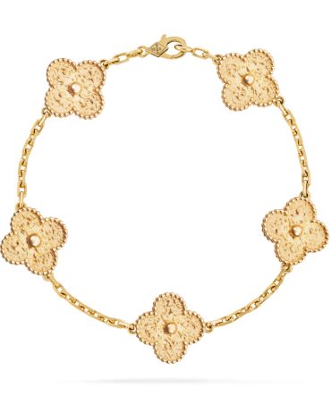 Vintage Alhambra bracelet, 5 motifs