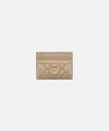 Dior Caro Freesia Card Holder