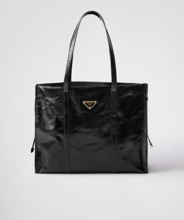 Prada Large Leather Tote Bag