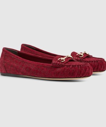 Womens ballet flat with Horsebit