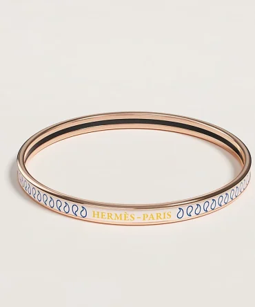 Palmettes Composees enamel bracelet