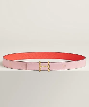 H Torsade belt buckle & Herm??s sur Mer reversible leather strap 24 mm