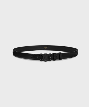 Medium Triomphe Belt in Taurillon Leather