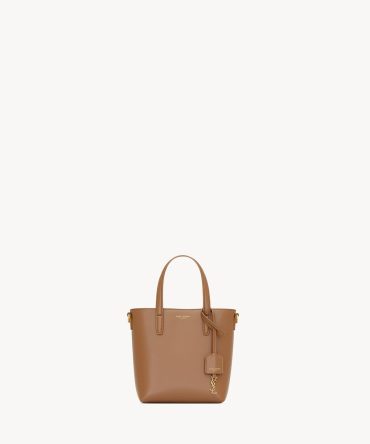 YSL Mini Toy Shopping Saint Laurent in Box Leather