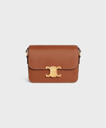 TEEN TRIOMPHE BAG IN NATURAL CALFSKIN TAN
