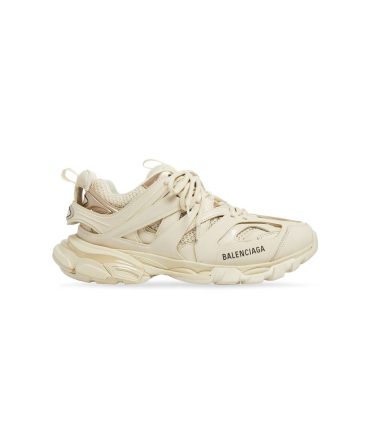 Mens Track Sneaker in Beige