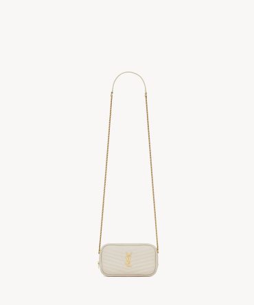 YSL Mini Lou In Quilted Leather