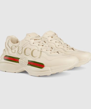 Womens Rhyton sneaker with Gucci logo