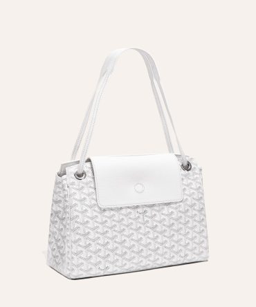 Goyard Rouette Souple Bag White