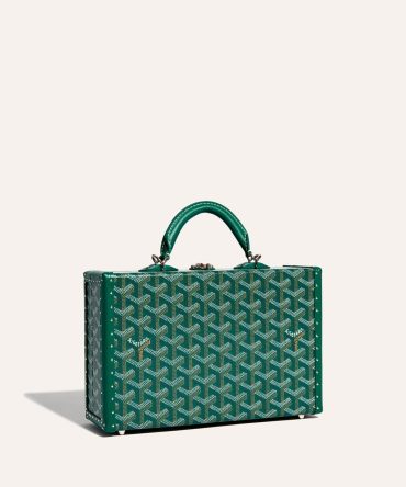 Goyard Grand H?tel Trunk Bag Green