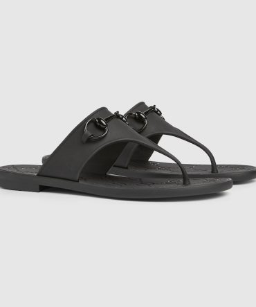 Womens thong sandal with Horsebit
