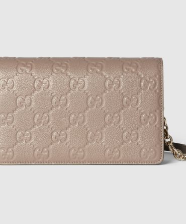 GG Emblem Super Mini Shoulder Bag