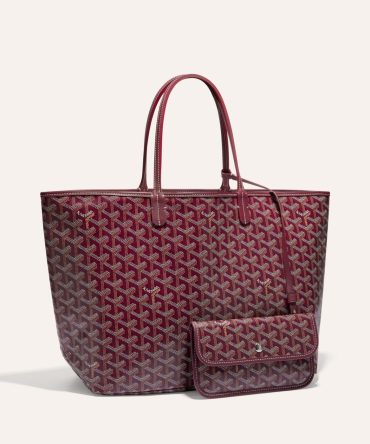 Goyard Saint Louis PM Tote Bag Bordeaux