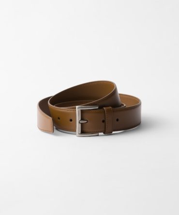 Leather belt