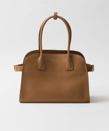 Prada Medium Leather Tote Bag