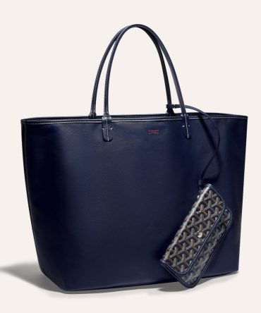 Goyard Anjou GM Tote Bag Navy Blue