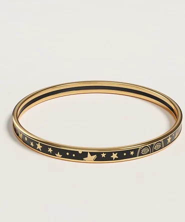 Gloria Soli enamel bracelet