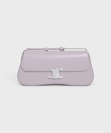 MEDIUM CELINE LOLA BAG IN SHINY CALFSKIN LIGHT LAVENDER