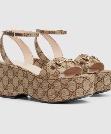 Womens Horsebit flatform sandal