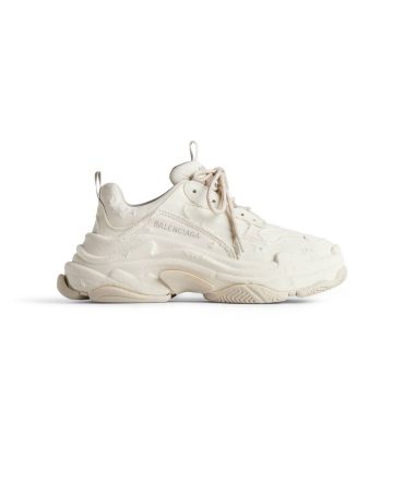 Womens Triple S Sneaker  in Beige