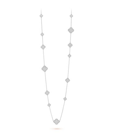 Magic Alhambra long necklace, 16 motifs