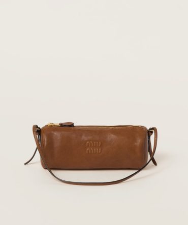 Nappa leather pouch