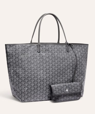 Goyard Saint Louis GM Tote Bag Grey