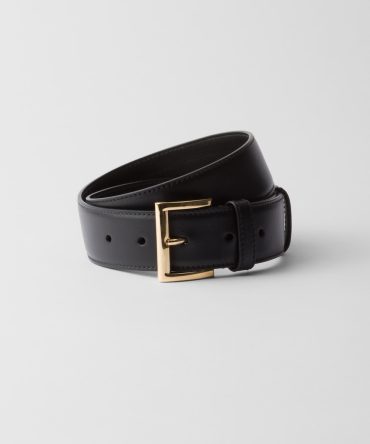 Leather belt