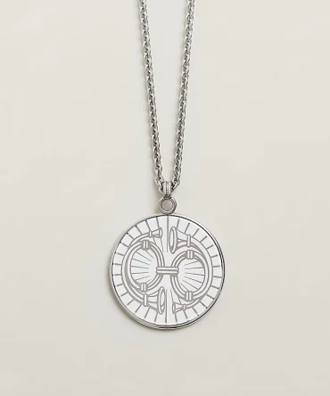 Medaille Bijou Deux Cors necklace, large