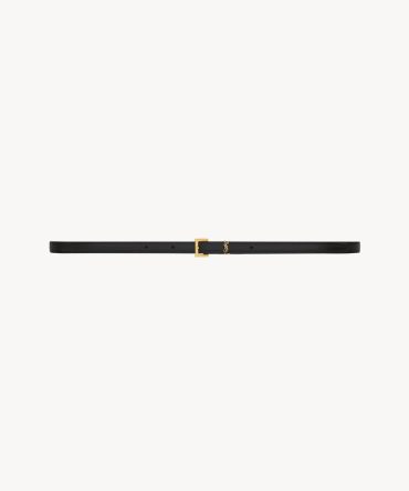 cassandre extra thin belt in smooth leather