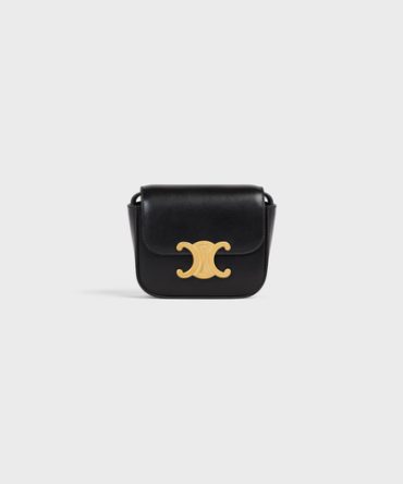 MINI CLAUDE IN SHINY CALFSKIN BLACK