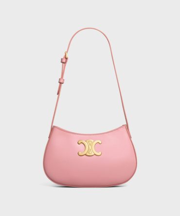 MEDIUM TILLY BAG IN SHINY CALFSKIN ROSE