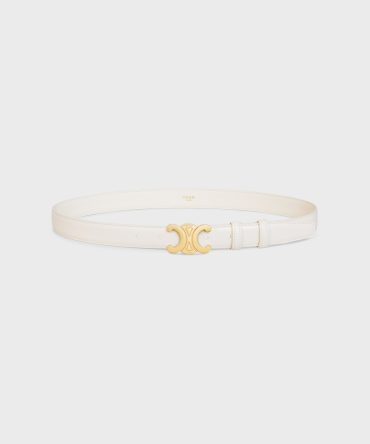 Medium Triomphe Belt in Taurillon Leather
