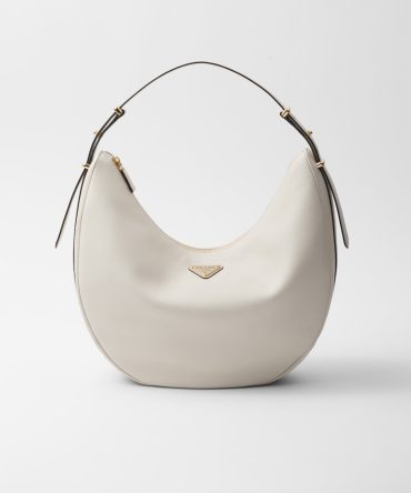 Prada Arqu?? Large Leather Shoulder Bag