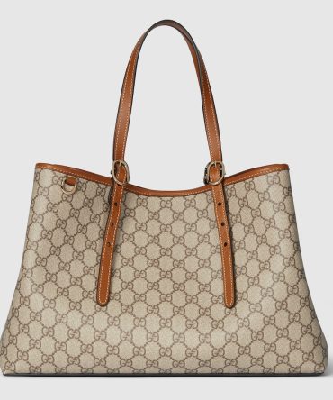 GG Emblem Medium Tote Bag