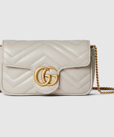 GG Marmont Leather Super Mini Bag