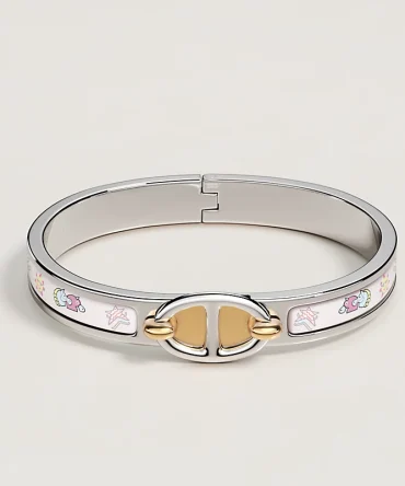 Mini Clic Chaine dAncre Funny Ice Cream Bracelet