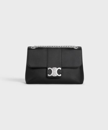 MEDIUM CELINE VICTOIRE BAG IN SUPPLE CALFSKIN BLACK