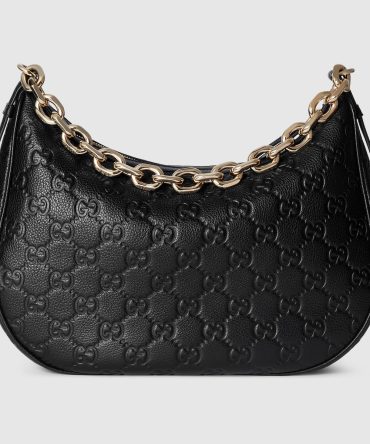 GG Emblem Medium Shoulder Bag