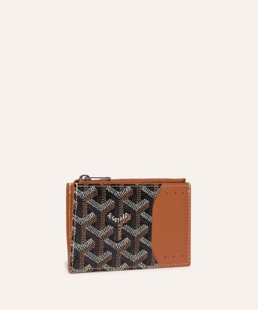 Bourbon zipped card holder