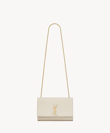YSL Kate Medium in Grain De Poudre Embossed Leather