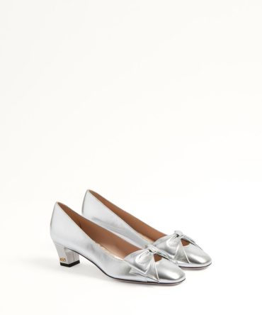 BOWOW PUMPS IN LAMINATED NAPPA 45MM