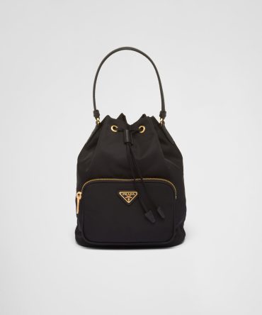 Prada Duet Re-Nylon Bucket Bag