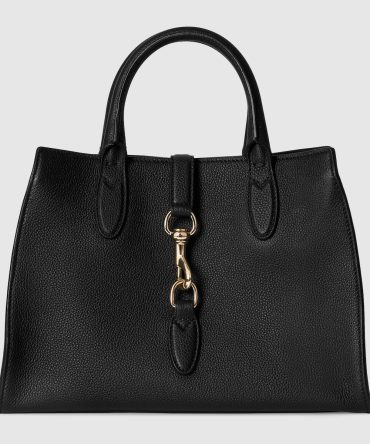 Medium Tote Bag With Hook Closure