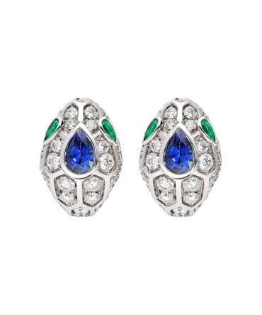 Serpenti Seduttori gilded snake earrings